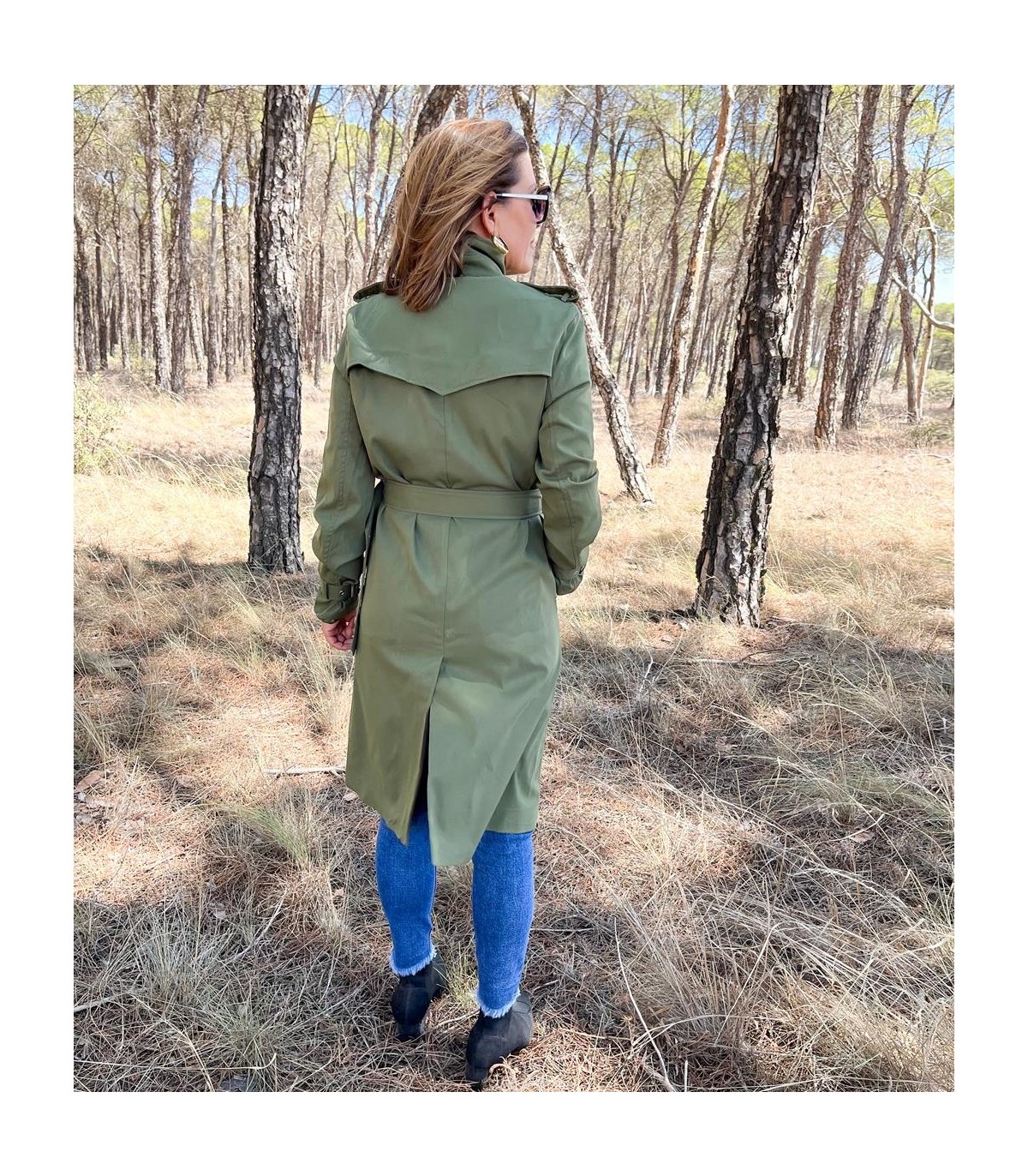 GABARDINA DIANA KAKI