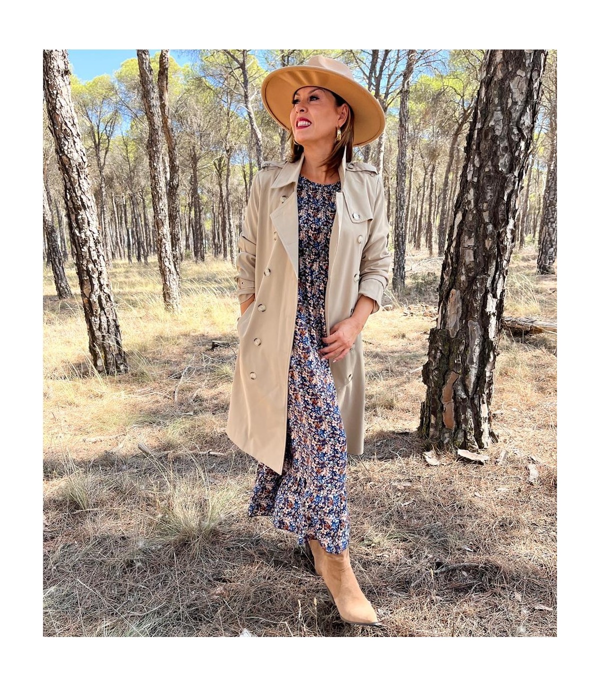 GABARDINA DIANA BEIGE