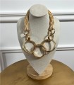 COLLAR CIRCULO BEIGE