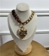 COLLAR MAYA MARRON