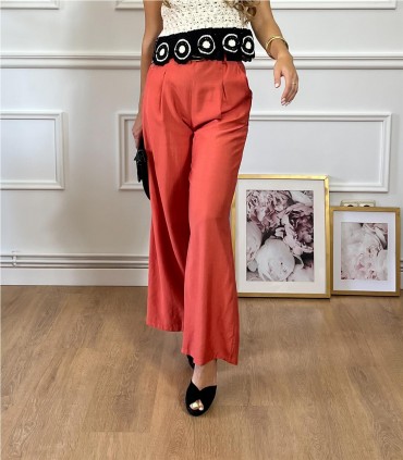 PANTALON ANDREA ANCHITO CORAL