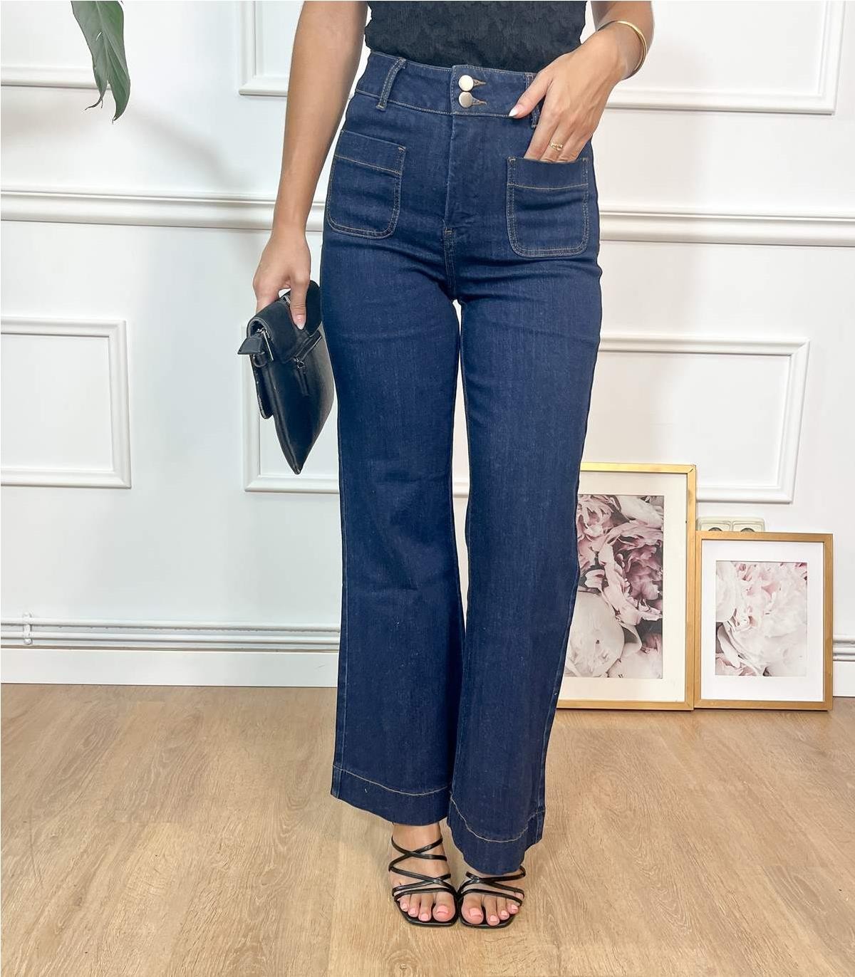 JEANS BOLSILLO RECTO DEMIN