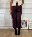 PANTALON BOMBACHO RASO BURDEOS