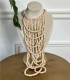 COLLAR BOLAS PIEDRAS BLANCO