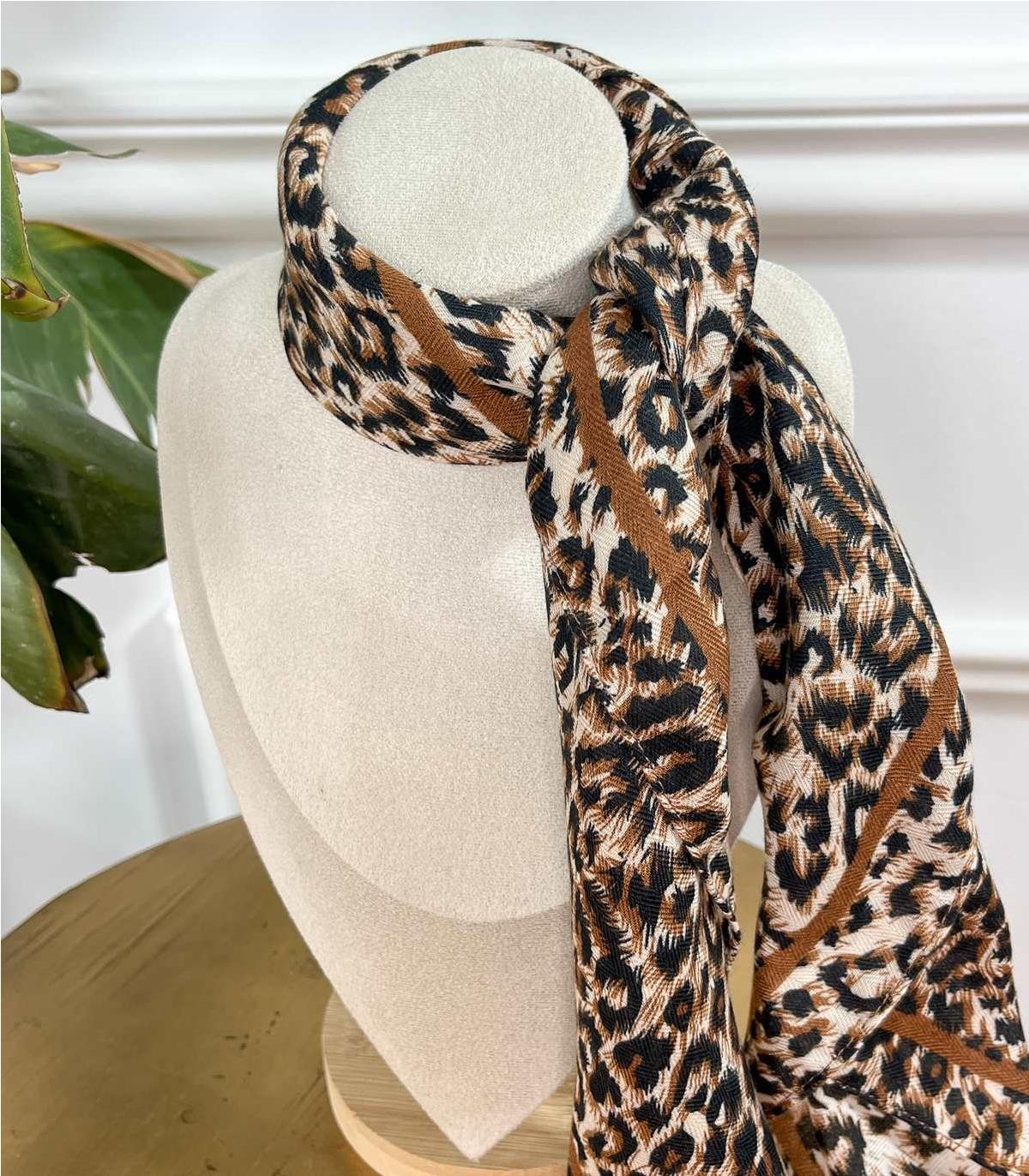 PAÑUELO LEOPARDO ANIMAL PRINT