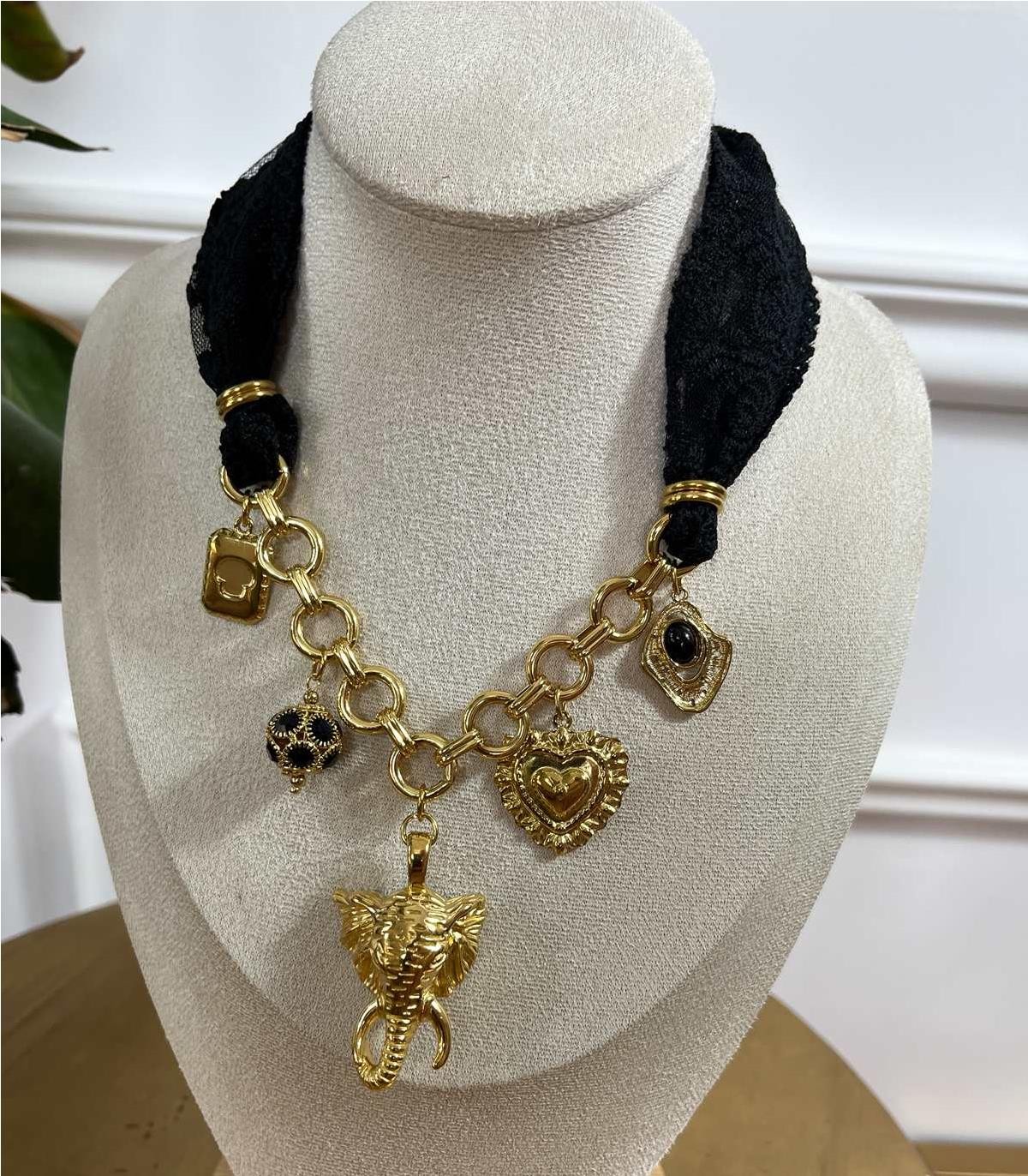 COLLAR ELEFANTE ORO