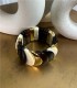 PULSERA MULTICOLOR ENGOMADA MARRON