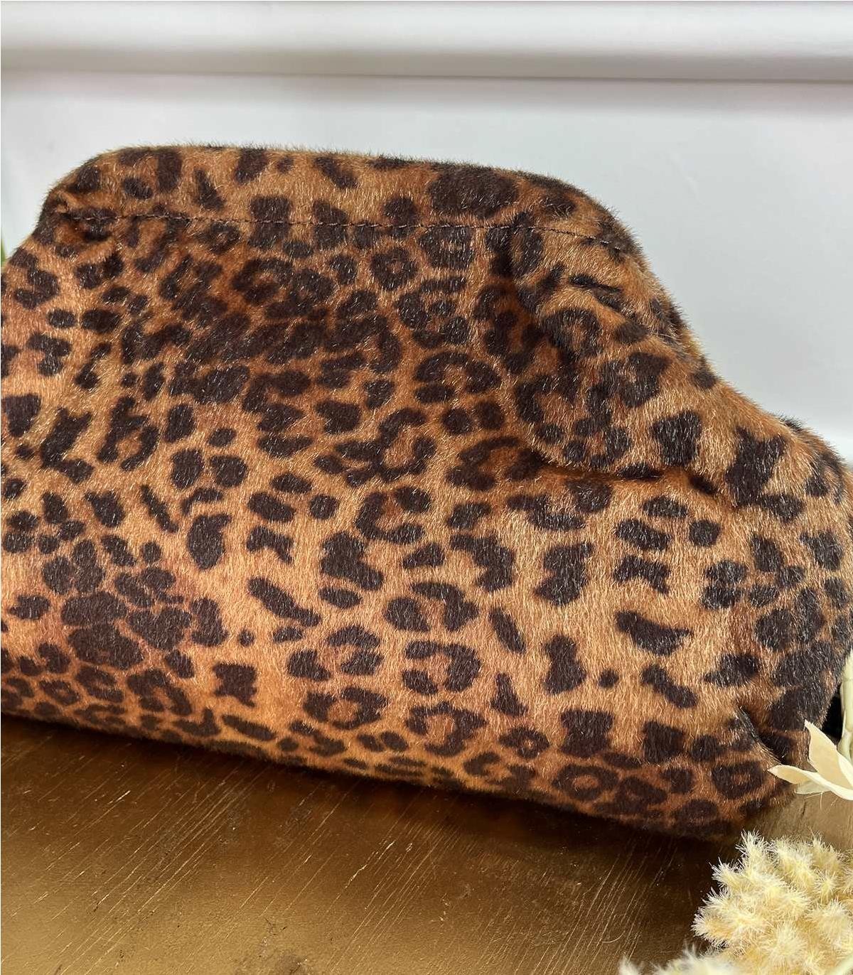 CARTERA BOLSO PELO ANIMAL PRINT