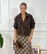 CHAQUETA LAYLA ANTELINA MARRON