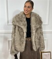 DIANA CHAQUETA PELO BEIGE